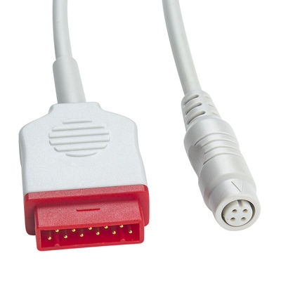 3.5M GE IBP Adaptateur câble à double connecteur P-hilips pour équipement de diagnostic médical