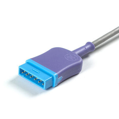 Le câble d'interconnexion SpO2 original 2021406-001 GE N-ellcor Oxi-Max SpO2 de 3,0 m/10 pieds