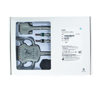 Cable d'électrocardiogramme à base de 12 plomb d'origine Mindray ECG 040-001644-00 BeneHeart R12, BeneHeart R3