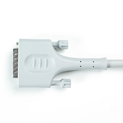 Cable d'électrocardiogramme à base de 12 plomb d'origine Mindray ECG 040-001644-00 BeneHeart R12, BeneHeart R3