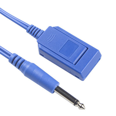 3.0M PVC électrochirurgiques disposables de mise à la terre des plaquettes ESU câble pour des résultats chirurgicaux précis