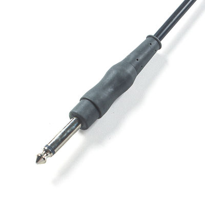Matériaux médicaux accessoires Plaque de mise à la terre ESU réutilisable avec connecteur de 6,3 mm et plaque négative en silicone