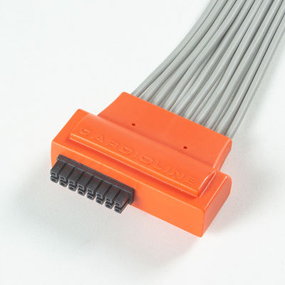 Compatible avec le cardiaque Touch ECG 10Lead ECG Cable IEC Snap avec TPU gris et orange