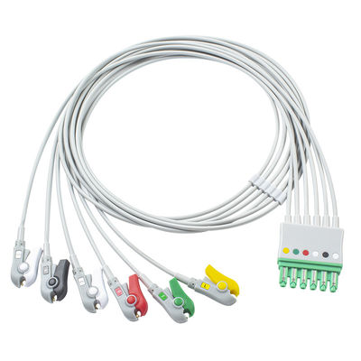 S-iemens Draeger Drager MP03405 ECG fils de plomb 6 câble de plomb M300 Infinity M540 MultiMed Plus clip IEC
