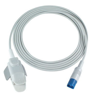 Sping 8Pin Sensor SpO2 à pointe souple pour adultes 3.0M