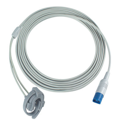 Sping 8Pin Sensor SpO2 à pointe souple pour adultes 3.0M