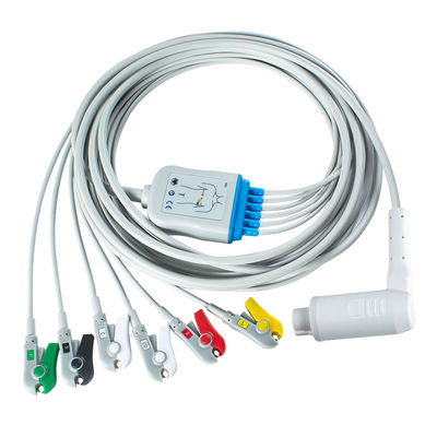 Corpuls 3 6Lead IEC Grabber câble patient avec AHA / IEC couleur de plomb de codage