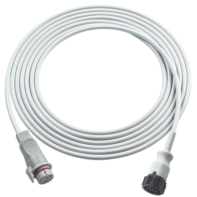 Câble adaptateur GE compatible IBP 5 broches vers Abbott 3,5M TPU gris