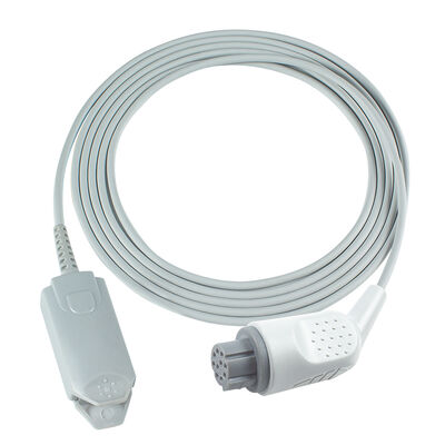 GE Datex Ohmeda OXY-C7 câble de capteur SpO2 10 pin à DB9 câble d'extension d'adaptateur SpO2 AS/3 CS/3 Capnomac Ultima Cardiocap
