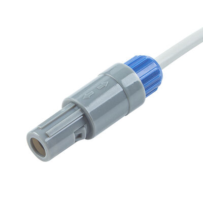 Petas SpO2 Adaptateur câble de connexion 6Pin 40 degrés au connecteur DB9 SpO2 capteur sonde