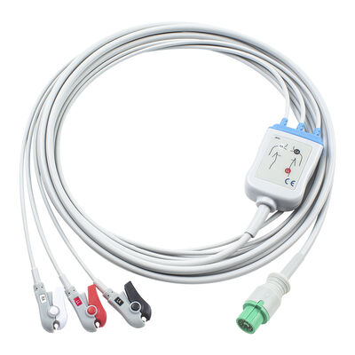 Câble ECG EKG Fukuda Denshi 0012-00-1192 12 broches Expert Dynascope DS-5100 DS-5100E DS-5300W DS-5400 Dynascope DS-7001