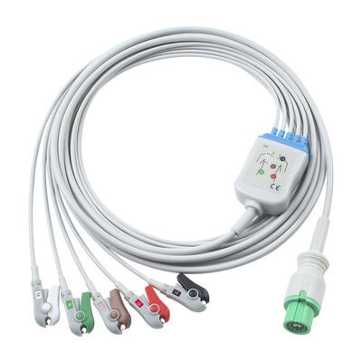 Câble ECG EKG Fukuda Denshi 0012-00-1192 12 broches Expert Dynascope DS-5100 DS-5100E DS-5300W DS-5400 Dynascope DS-7001