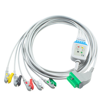 Fukuda Denshi CIO-07CTP-5NA CIO-07CTP-3NA câble ECG 15Pin DSL-8001 DSL-8001R Dynascope DS-8100 DS-8200 DS-8500