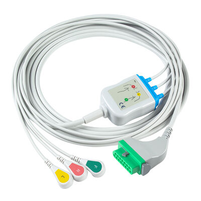 Fukuda Denshi CIO-07CTP-5NA CIO-07CTP-3NA câble ECG 15Pin DSL-8001 DSL-8001R Dynascope DS-8100 DS-8200 DS-8500
