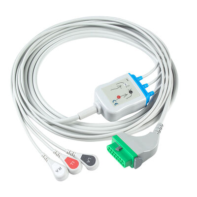 Fukuda Denshi CIO-07CTP-5NA CIO-07CTP-3NA câble ECG 15Pin DSL-8001 DSL-8001R Dynascope DS-8100 DS-8200 DS-8500