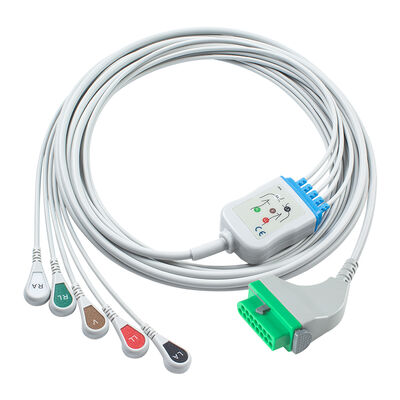 Fukuda Denshi CIO-07CTP-5NA CIO-07CTP-3NA câble ECG 15Pin DSL-8001 DSL-8001R Dynascope DS-8100 DS-8200 DS-8500
