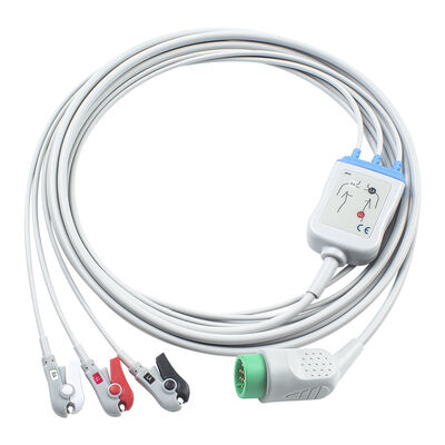 Câble et fils de dérivation ECG EKG pour Stryker M-edtronic Physio-control LIFEPAK 12 LIFEPAK 20E LIFEPAK 120 LIFEPAK 15