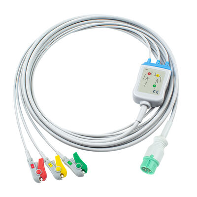 Yonker IE12 E12 E12S câble ECG à moniteur multiparamètres 9Pin câbles ECG 6Pin câbles et fils de plomb