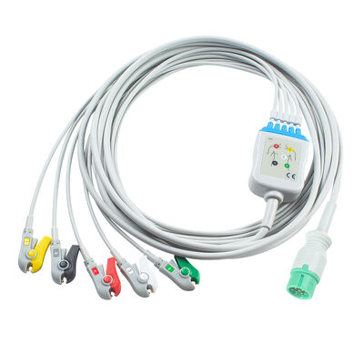 Yonker IE12 E12 E12S câble ECG à moniteur multiparamètres 9Pin câbles ECG 6Pin câbles et fils de plomb