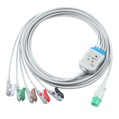Yonker IE12 E12 E12S câble ECG à moniteur multiparamètres 9Pin câbles ECG 6Pin câbles et fils de plomb