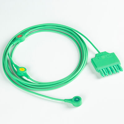 Câble et fils de connexion pour patient Siemens Draeger Monolead MS14555 ECG ECG, 3 5 6