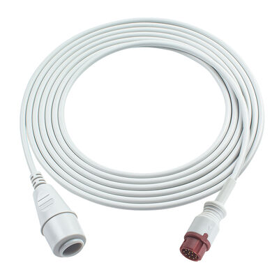 Cable d'adaptateur IBP 12Pin vers Edward Argon BD Abbott BB PVB Utah Connecteur Medex Mindray pour BT-710 BT-720 BT-740 BT-770 BT-780