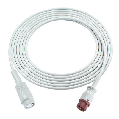 Cable d'adaptateur IBP 12Pin vers Edward Argon BD Abbott BB PVB Utah Connecteur Medex Mindray pour BT-710 BT-720 BT-740 BT-770 BT-780