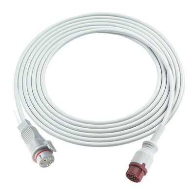 Cable d'adaptateur IBP 12Pin vers Edward Argon BD Abbott BB PVB Utah Connecteur Medex Mindray pour BT-710 BT-720 BT-740 BT-770 BT-780