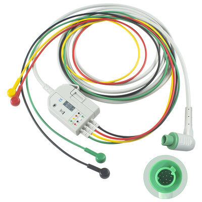 Stryker M-edtronic Physio-contrôle LIFEPAK 12 120 15 Défibrillateur ECG EKG Cable et fils de plomb 11111-000018 11111-000020