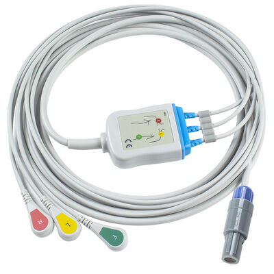 Câble et fils ECG monobloc Samsung 7 broches 3 fils