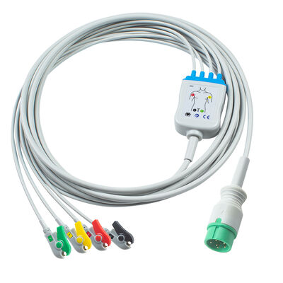 Câble et fils de connexion Zoncare PM7000D 3/4/5Lead ECG