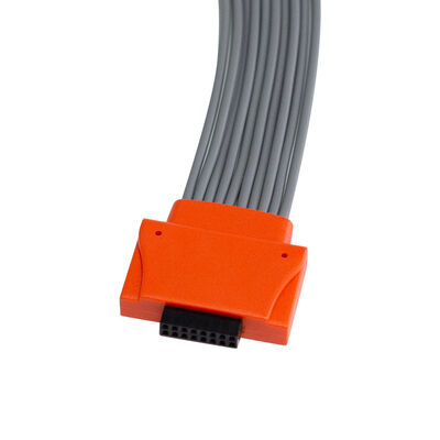 Compatible Cardioline Walk400h Clickholter NG 10 Matériau TPU au plomb IEC Couleur de codage ECG Holter câble