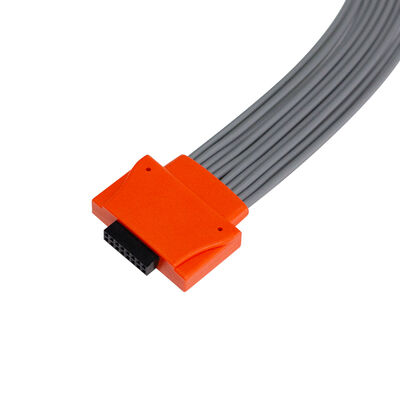 Compatible Cardioline Walk400h Clickholter NG 10 Matériau TPU au plomb IEC Couleur de codage ECG Holter câble