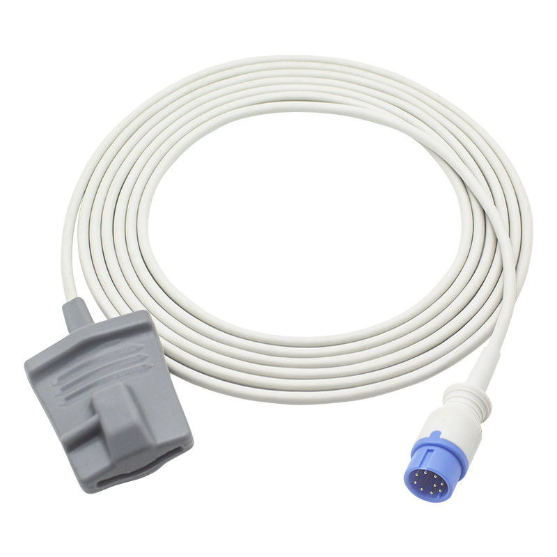 Agrafe SpO2 de Pin Digital Tech Adult Soft de la série 9 de la sonde A de capteur de Biolight SpO2