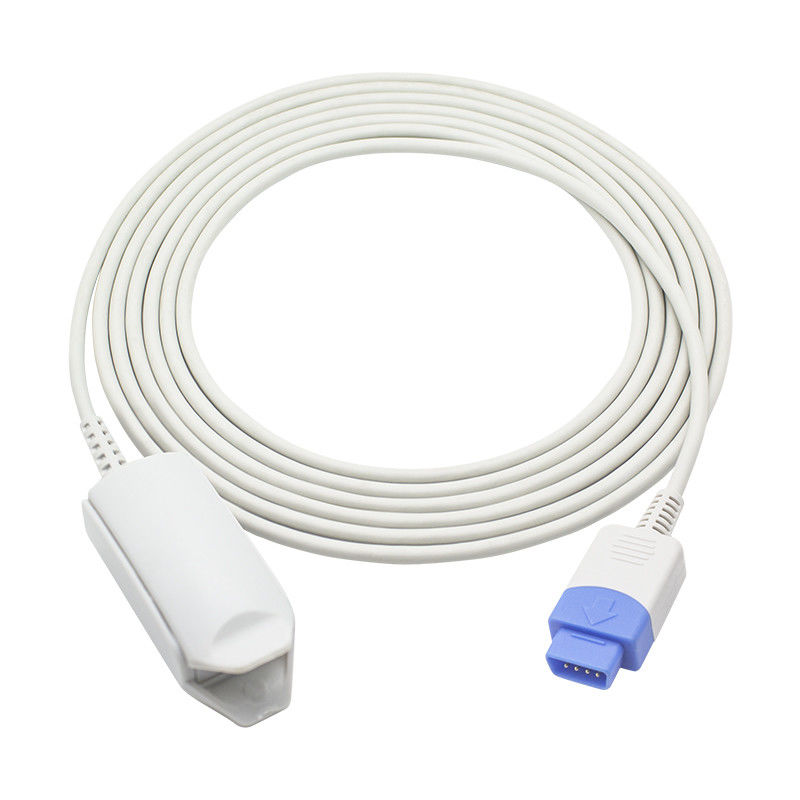 Sonde I4 de Pin Adult Finger Clip SpO2 du capteur 9 de la technologie TS-F-D SpO2 d'Ohmeda OxyTip TruSignal de datex de GE avec des modules d'E-séries
