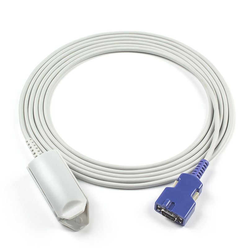 Capteur adulte de l'agrafe SpO2 de doigt de la sonde 14Pin N550 N560 N595 NPB-290 de la technologie SpO2 de N-ellcor Oxi-max