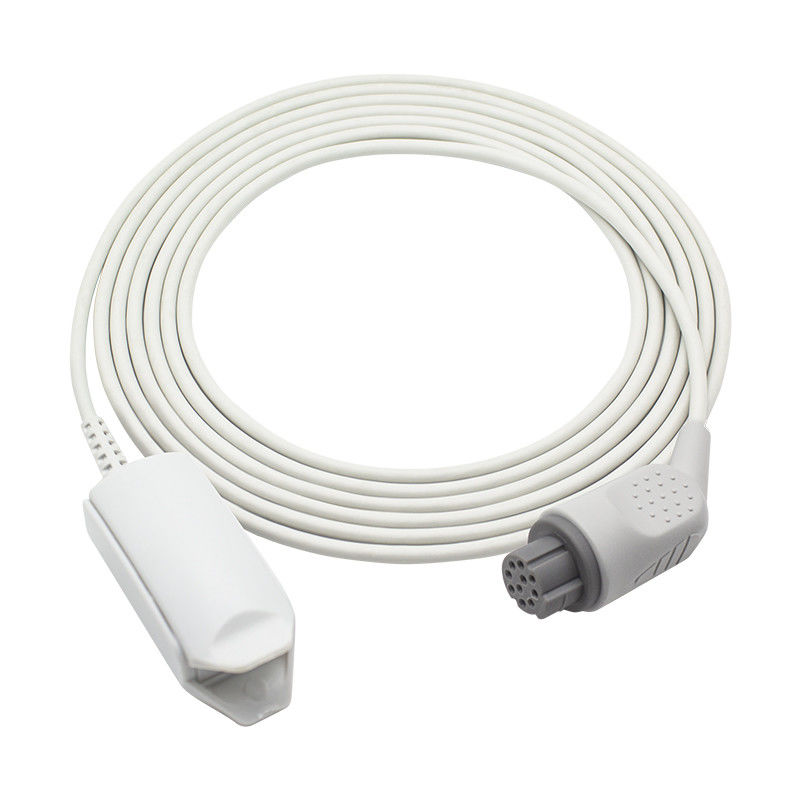 Sonde réutilisable de doigt de Pin Adult Spo 2 de l'oscar 10 du capteur SpO2 AS/3 CS/5 de GE OXY-F4-N TS-F4-N