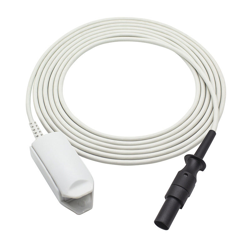 Sonde adulte de l'agrafe SpO2 de doigt d'impulsion de Digicare Digimax5500 d'oxymètre du capteur 7PIN SpO2 de technologie réutilisable du capteur BCI