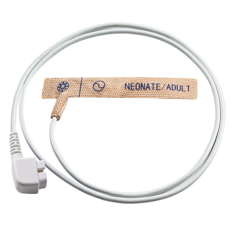 Tissu de bout droit adulte jetable jetable de peau de nouveau-né du capteur 570SD d'oxymètre d'impulsion du capteur SpO2 6pin de CSI