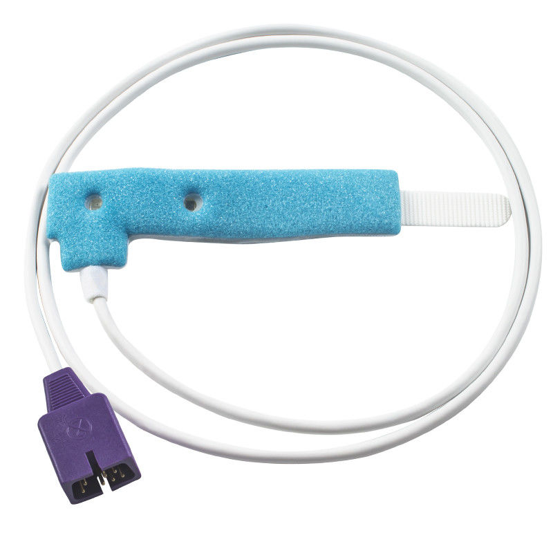 Sonde SpO2 jetable bleue pédiatrique du symphonie N-3000 de Spong du capteur SpO2 jetable de N-ellcor DB9 7pin D20