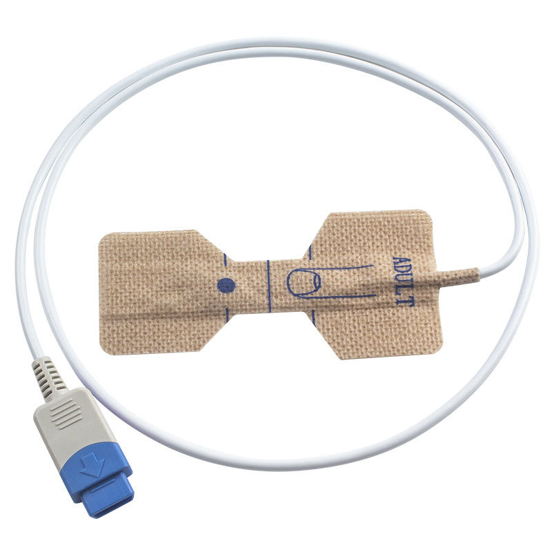 Sonde SpO2 jetable du capteur SpO2 d'Ohmeda TS-AP-10 TS-AP-25 de datex de textile tissé adulte jetable de 3800 3900 /Neonate non