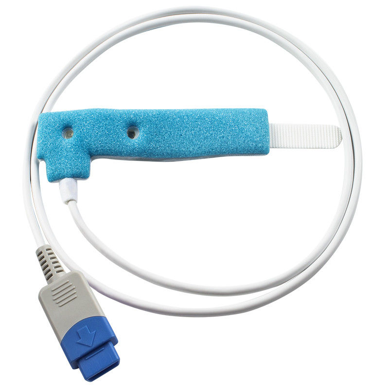 Datex Ohmeda 9 broches Sensor SpO2 jetable CS/3 S/5 Cardiocap/5 Neonatal sponge bleue néonatale SpO2 jetable