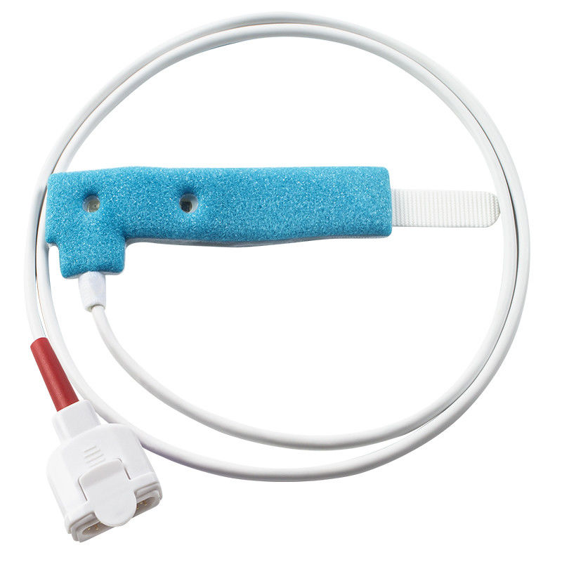 pour le capteur SpO2 11pin - Spong jetable des Rouge-séries M-asi-MOIS bleu