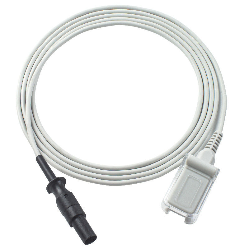 Le câble 6Pin de capteur de M&amp;B SpO2 à l'extension d'adaptateur de DB9 SpO2 câblent 2.4M TPU