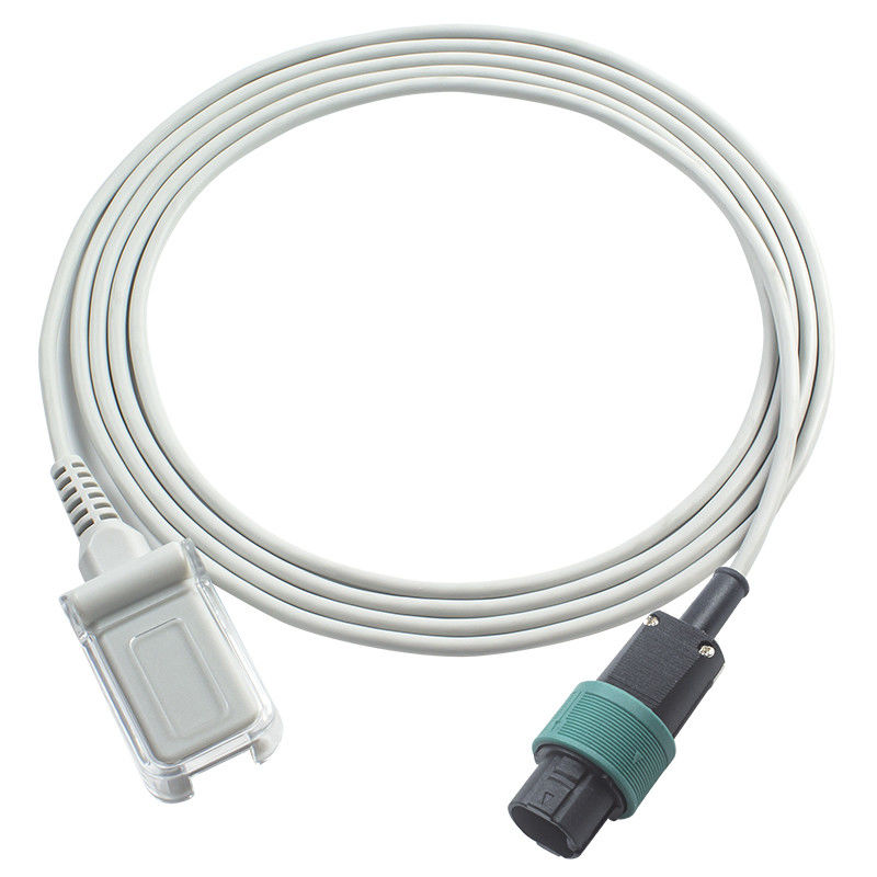 L'extension pédiatrique d'adaptateur de Pin To DB9 SpO2 de la sonde Spo2 7 de Saadat câblent 2.4M TPU