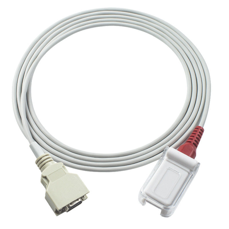 pour M-asi-MOIS la technologie rouge 2013 1814 2017 câble d'extension patient d'adaptateur du câble SpO2 de capteur de 14pin SpO2