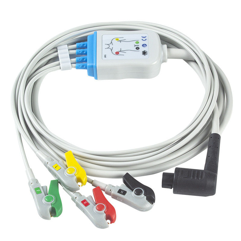 Le CEI de membre de câble de Corpuls 3 ECG et d'avance des fils 4 coupent 11pin le câble du connecteur ECG