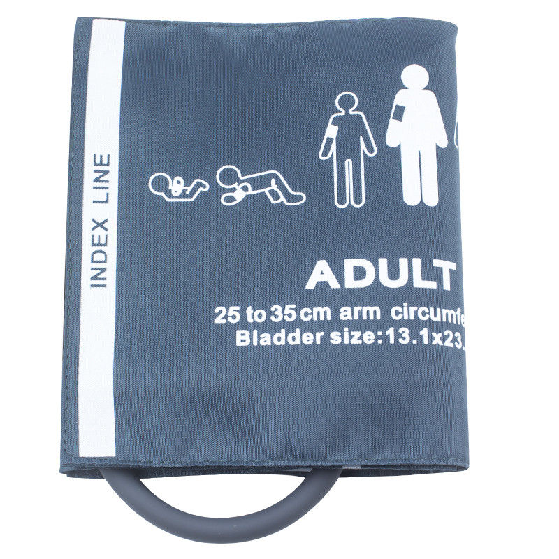 manchette réutilisable de moniteur de tension artérielle de manchette en nylon simple adulte de tube de manchette de 25-35cm NIBP