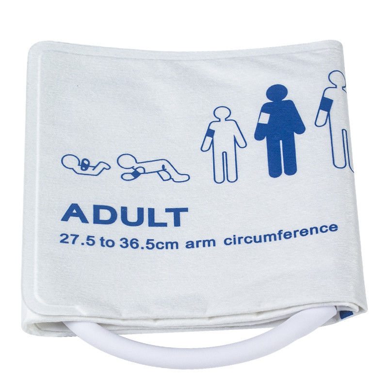 Le tube simple adulte jetable NIBP giflent la manchette de tension artérielle de manchette de TPU 27.5-36.5CM