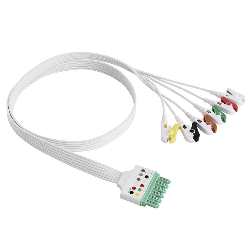 Les fils jetables de Draeger MP03424 ECG ont placé l'infini M300 M540 du CEI d'agrafe d'agrippeur de 5 avances